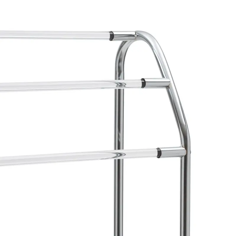 

Attractive and Functional Free Standing Acrylic Towel Rack - Perfect for Your Bathroom!