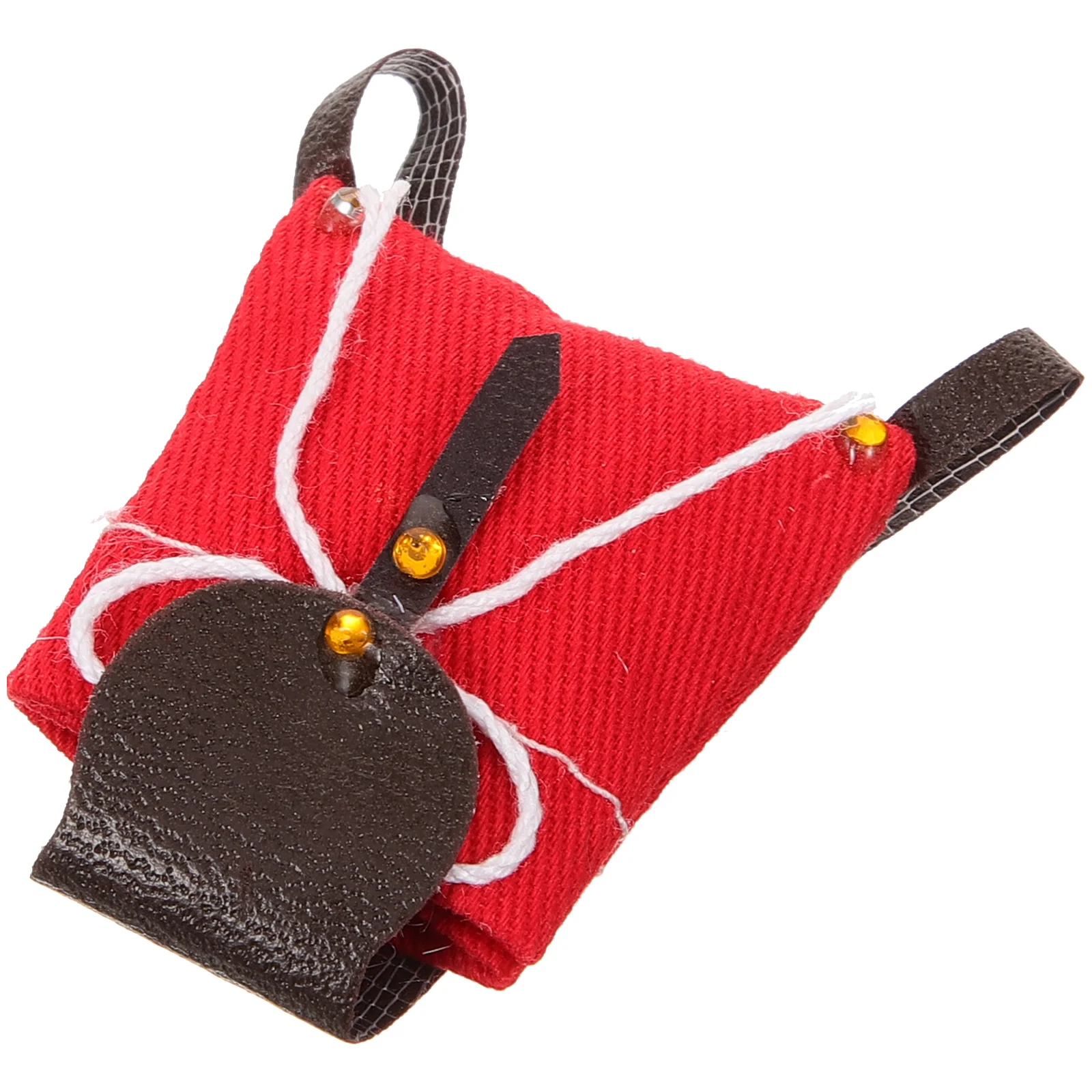 

Doll Backpack Miniature Doll Bag Fabric Doll Backpack Bags 1 12 Scale Travel Bags Mini Figurines Backpack Models Dollhouse