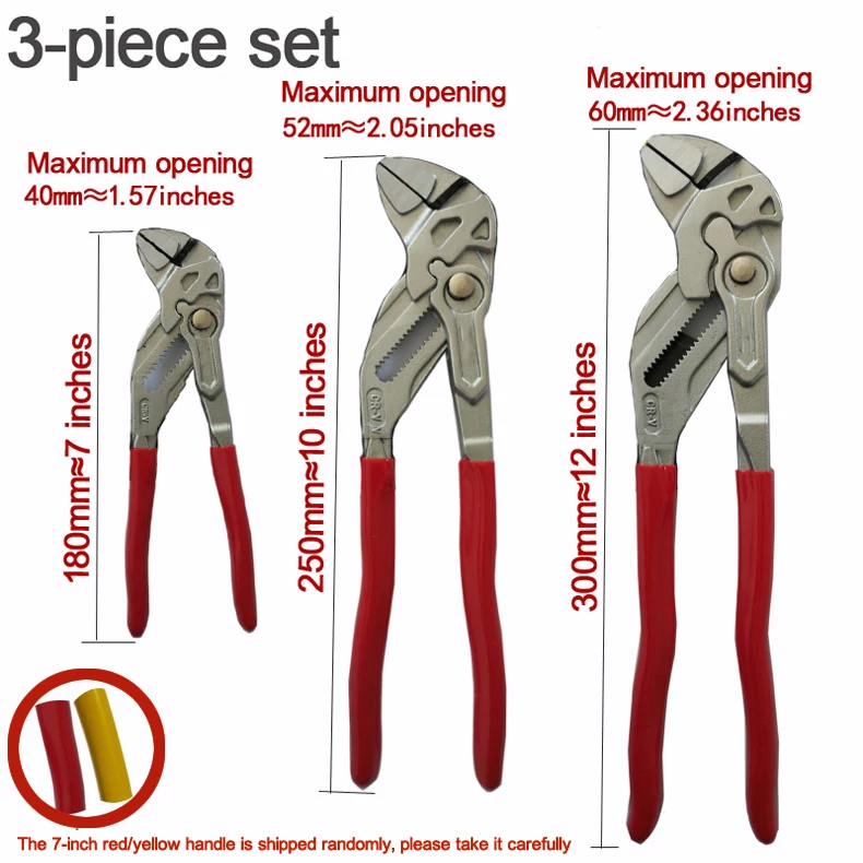 Многоцелевой зажимной ключ разводной плоскогубцы для быстрой водяной помпы