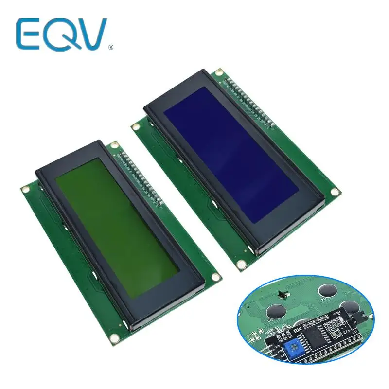 

Последовательный ЖК-модуль EQV IIC/I2C/TWI 2004 с синей и зеленой подсветкой для Arduino UNO R3 MEGA2560 20X4 LCD 2004