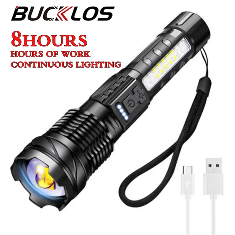 

Usb перезаряжаемая светодиодная вспышка светильник мощный портативный мини фонарь яркая работа светильник Водонепроницаемая вспышка светильник ультра мощный фонарь