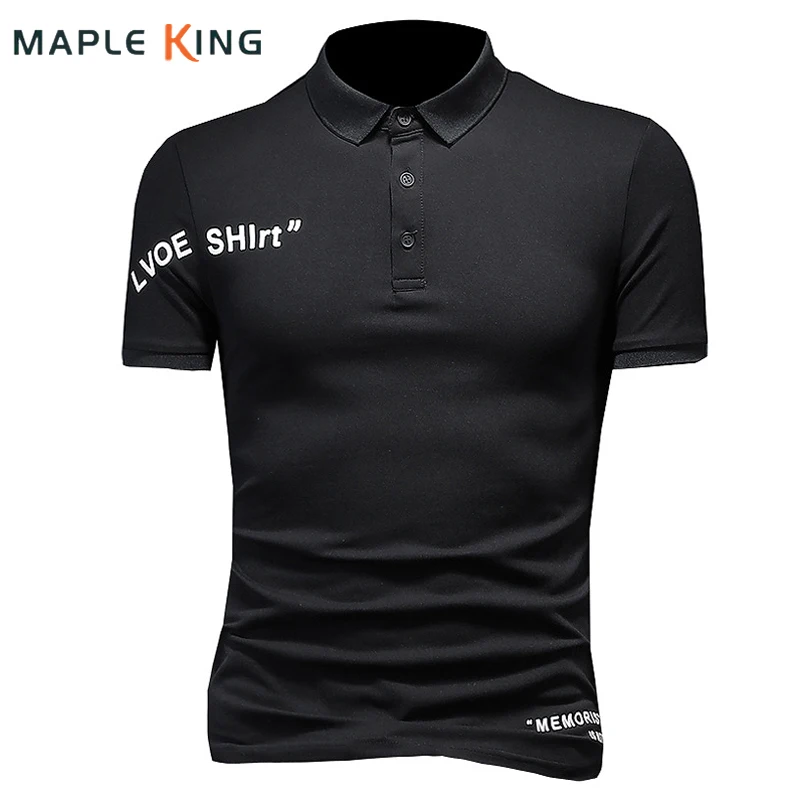 

Polo Homme Golf Shirt Quality Designer Clothes Men Summer Luxury Letter Print Polo Business Office Tee Shirt Mens Streetwear 4XL