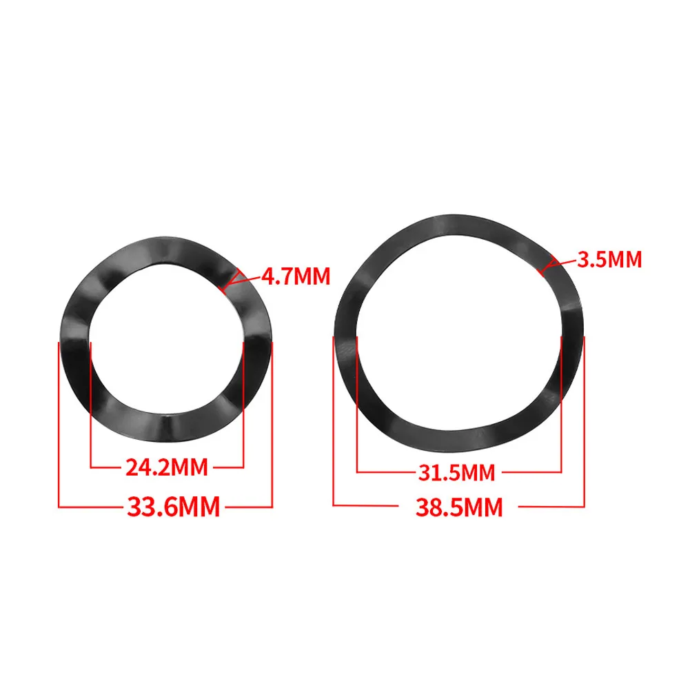 Crank Adjuster Steel Ultrathin Wave Washer 24mm/30mm Adjusting Gasket Adjustment Crankset For Bike Sleeve-SRAM-GXP
