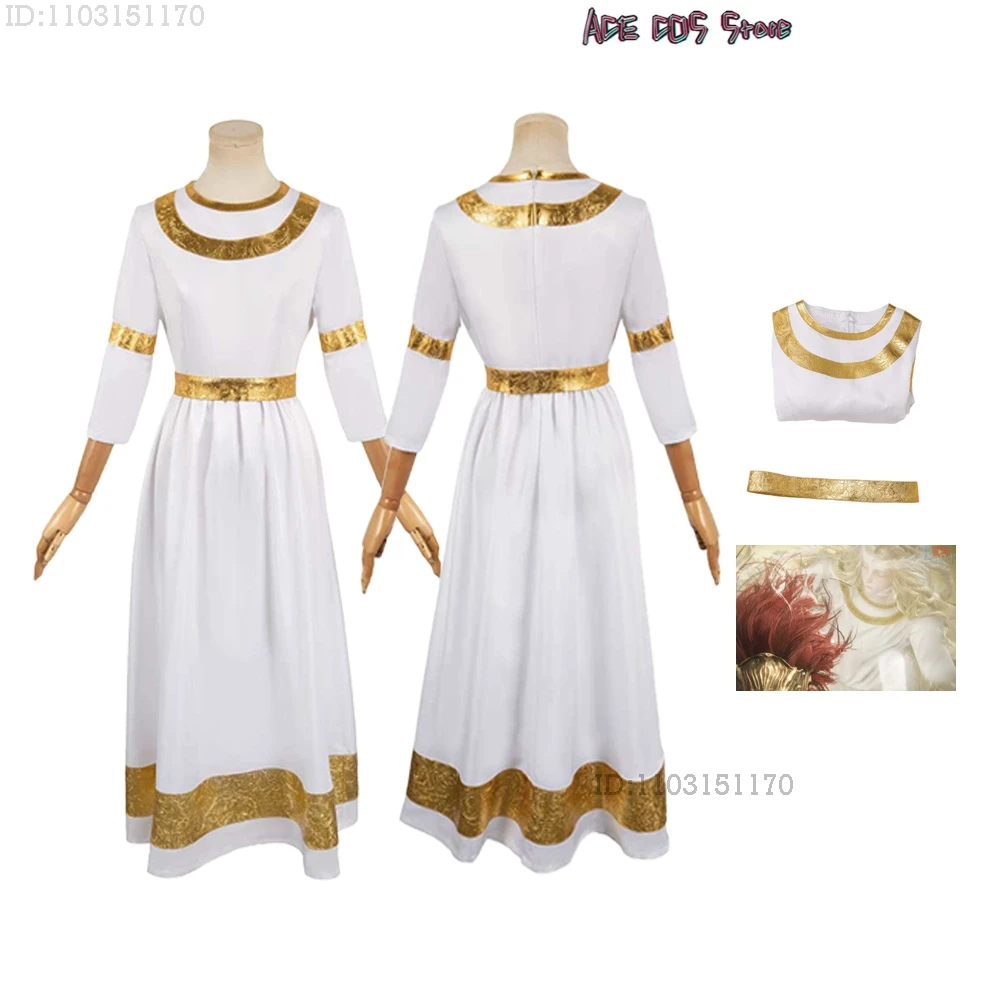 Игра Ведьма Миквилла Косплей Костюм Парик Женская Ролевая Аниме Стиль Платье