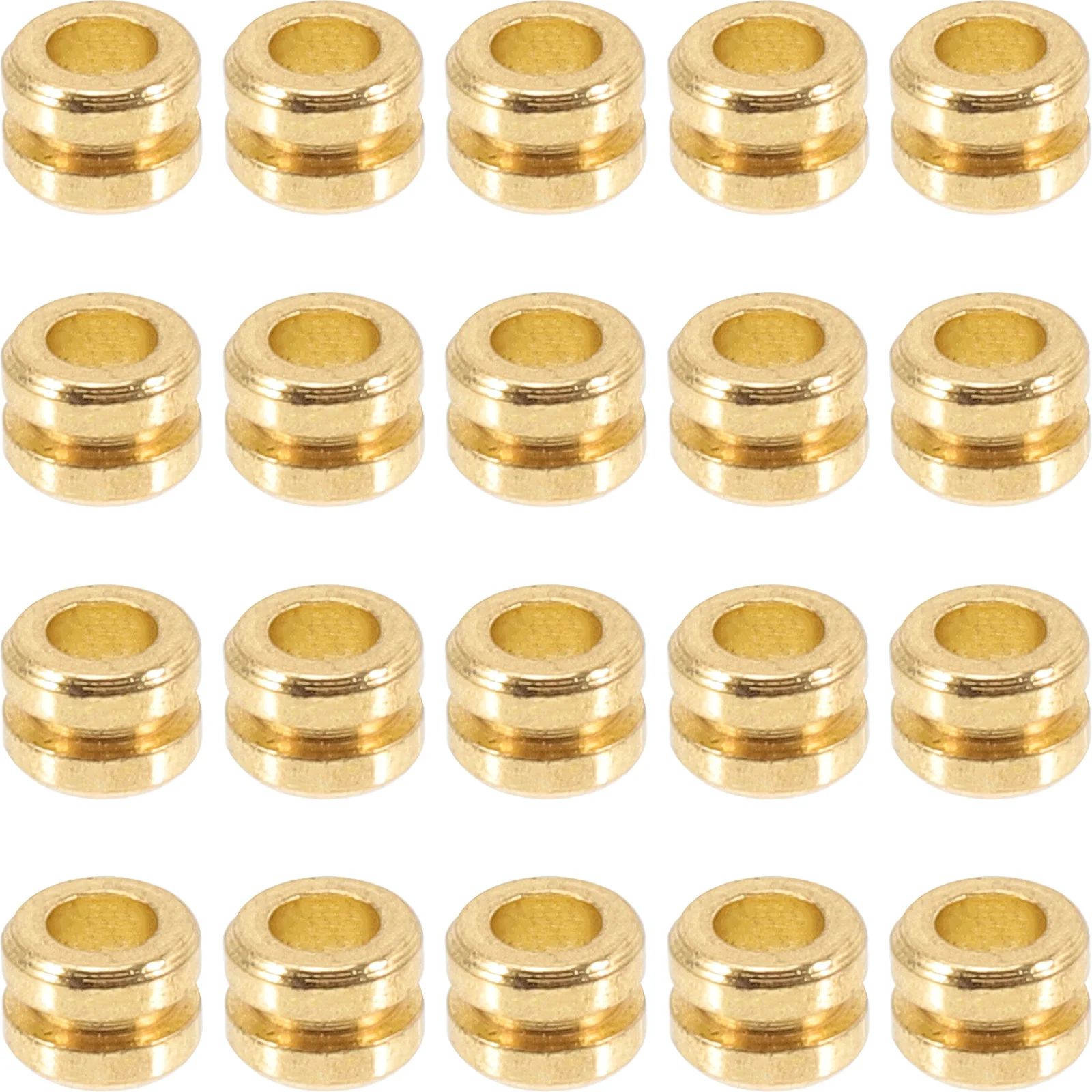 

20pcs Guitar Musical Beads Metal Guitar String Beads Guitar Accessories
