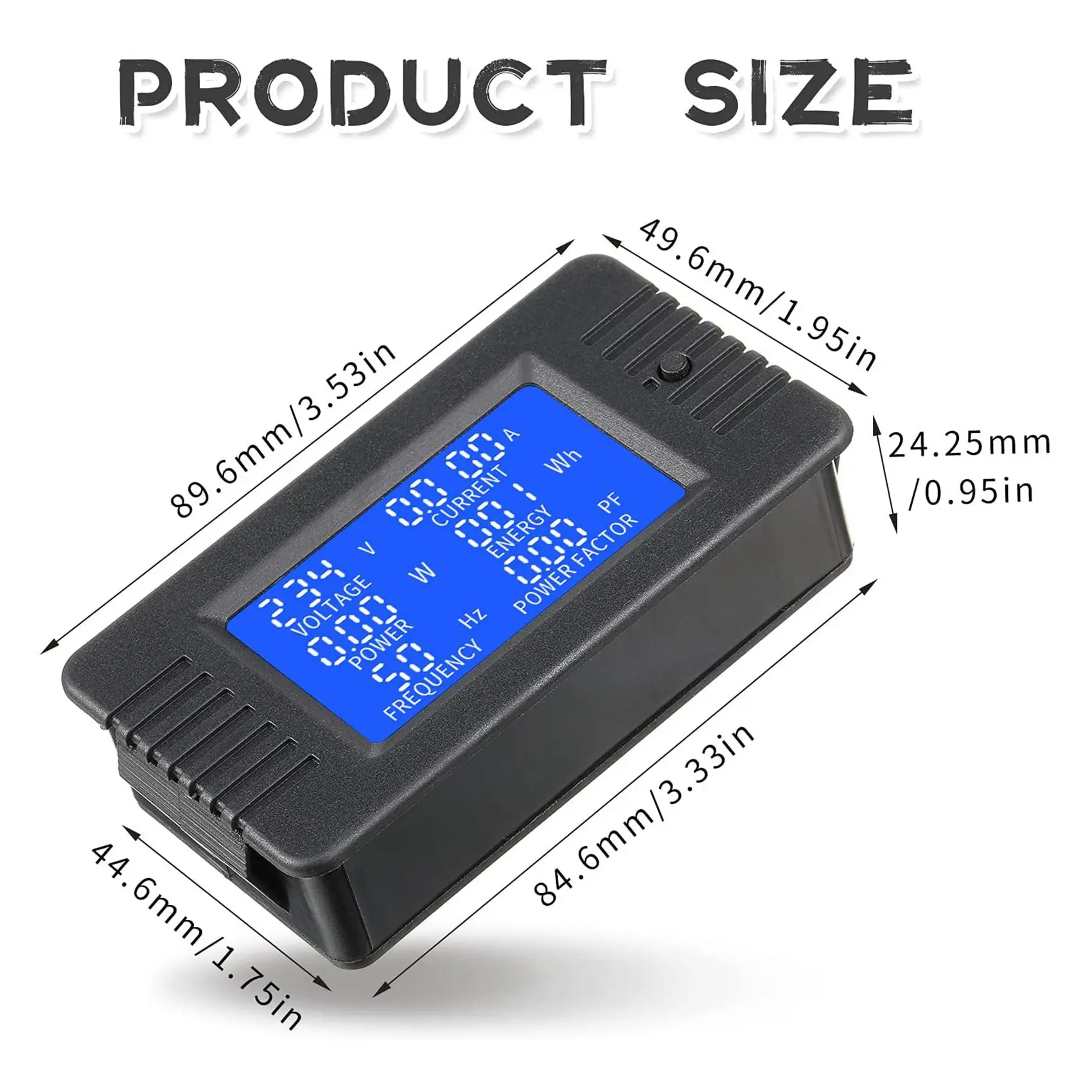 2 шт. цифровой вольтметр с ЖК-дисплеем