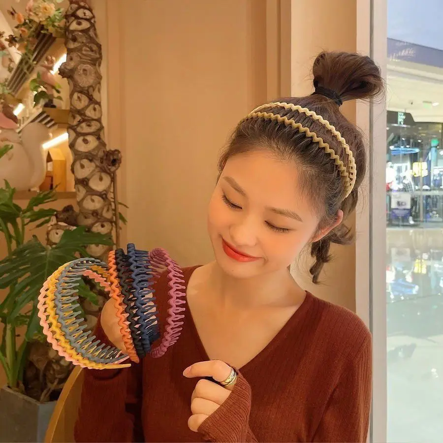 Женская волнистая повязка на голову AWAYTR Универсальная аксессуар для волос 2022 |