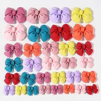 20pcslot kawaii bow flat back resin cabochon embellishments for diy jewelry making girls kids hair clips decoration accessories