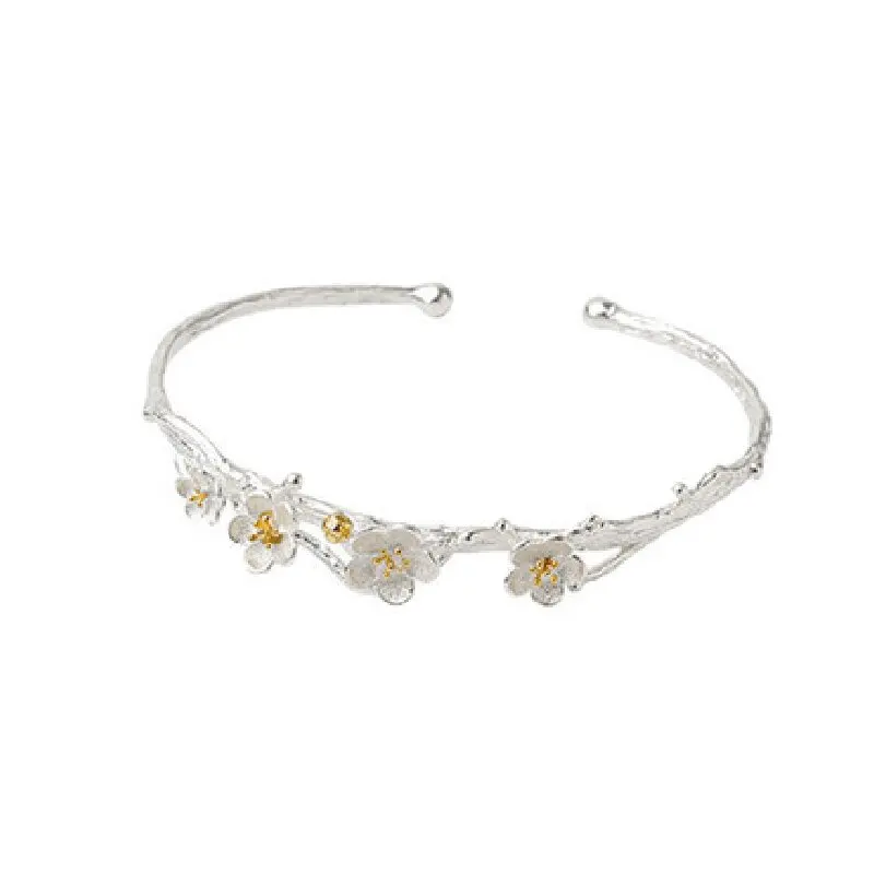 1 шт. изысканный цветок роскошная индивидуальность женский браслет ежедневные