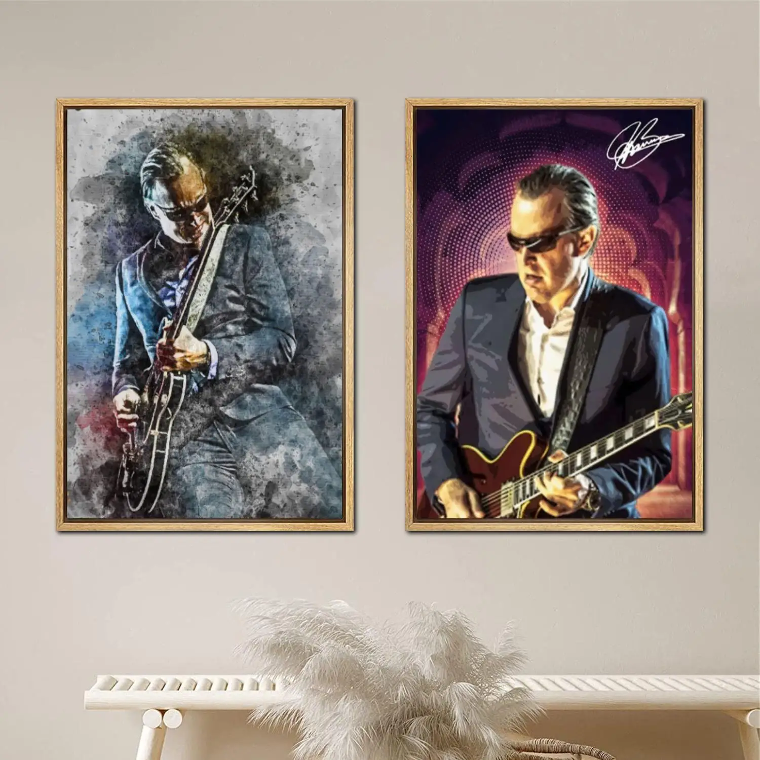 Joe Bonamassa Poster Painting 24x36 Wall Art Canvas Posters room decor Modern Family bedroom Decoration Art wall decor