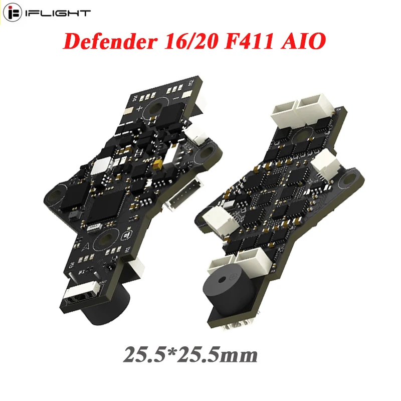 iFlight Defender 16 / 20 F411 AIO с монтажными отверстиями 25 5*25 5 мм для деталей FPV