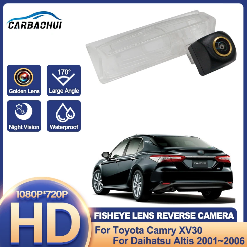 HD резервная камера заднего вида ночного видения для Toyota Camry XV30 Daihatsu Altis 2001 ~ 2006 CCD
