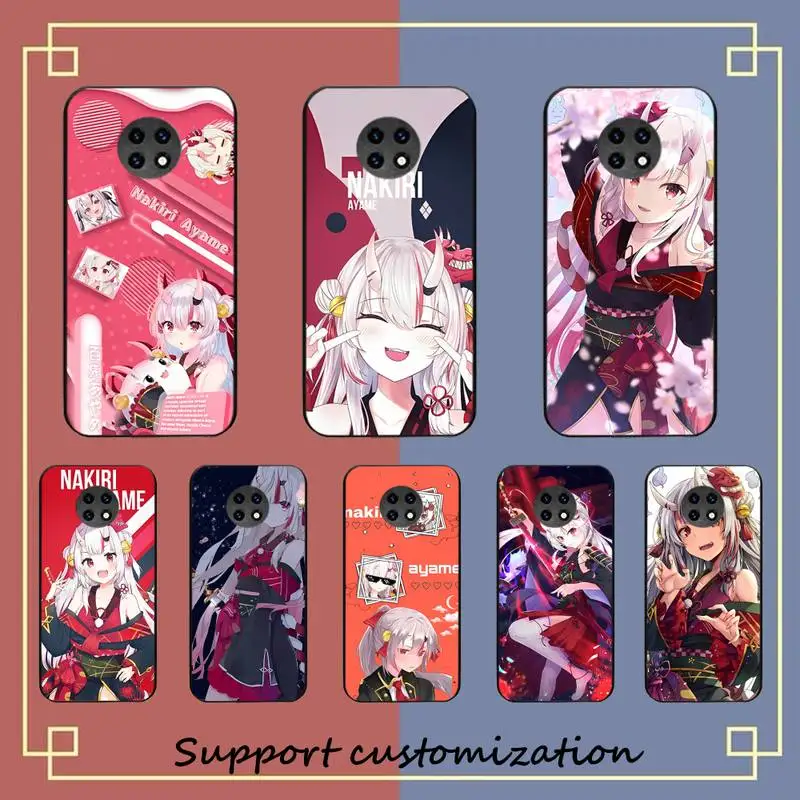 

Nakiri Ayame Hololive Phone Case For Redmi Note 4 X 5 A 6 7 8 Pro T 9 Pro 9S 10 Pro 11 Pro 11S 11Epro PocoM3pro