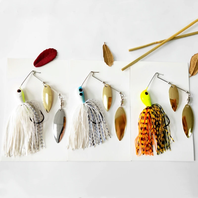 

Marinero Spinner Bait 14G Metal Lure Hard Fishing Lure Spinner Lure Spinnerbait Pike Swivel Fish Tackle Wobbler Fishing