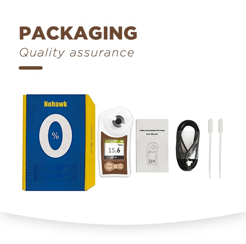 Цифровой рефрактометр измеритель концентрации сахара фруктового для напитков