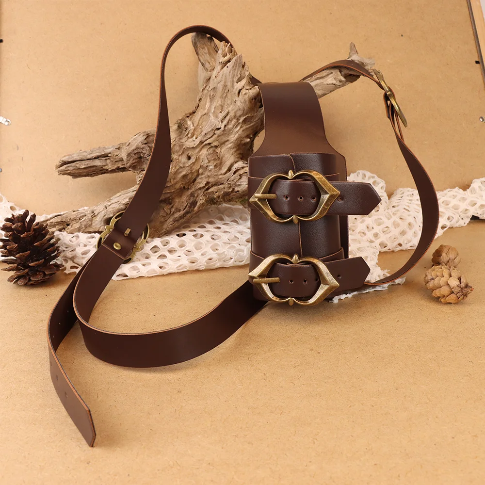 

Искусственный кожаный наплечник для меча