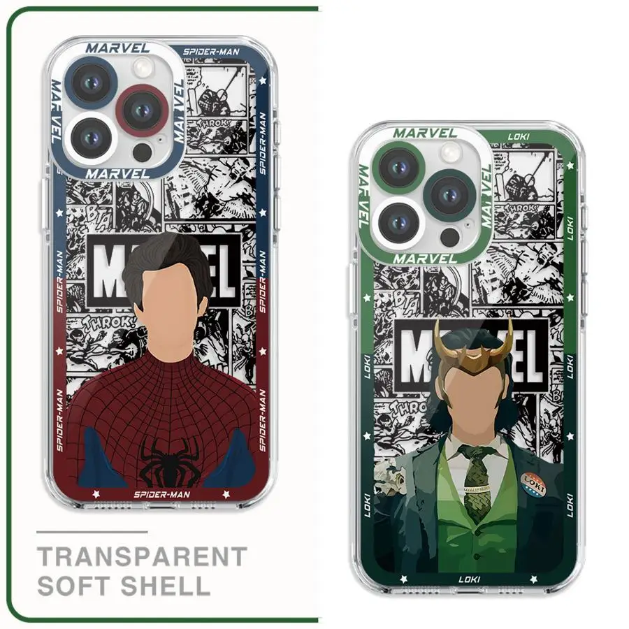 Loki Spider Man чехол для телефона Mi 11 Lite 5G 11T Pro Poco X3 NFC X4Pro X4 GT X5 M3