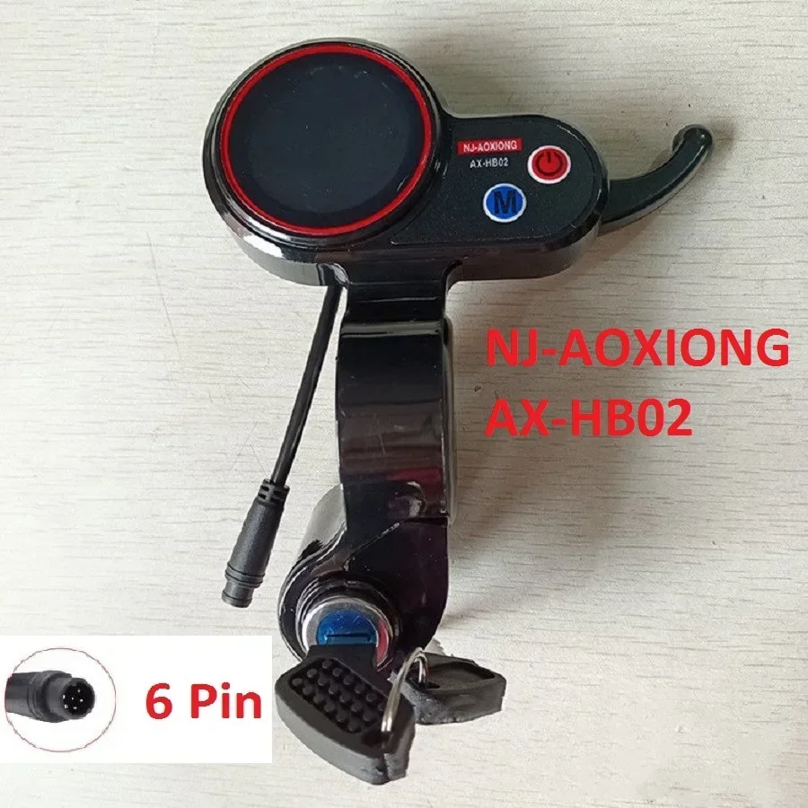 6-контактный дисплей приборная панель NJ-AOXIONG AX-HB02 измеритель пробега дроссельной