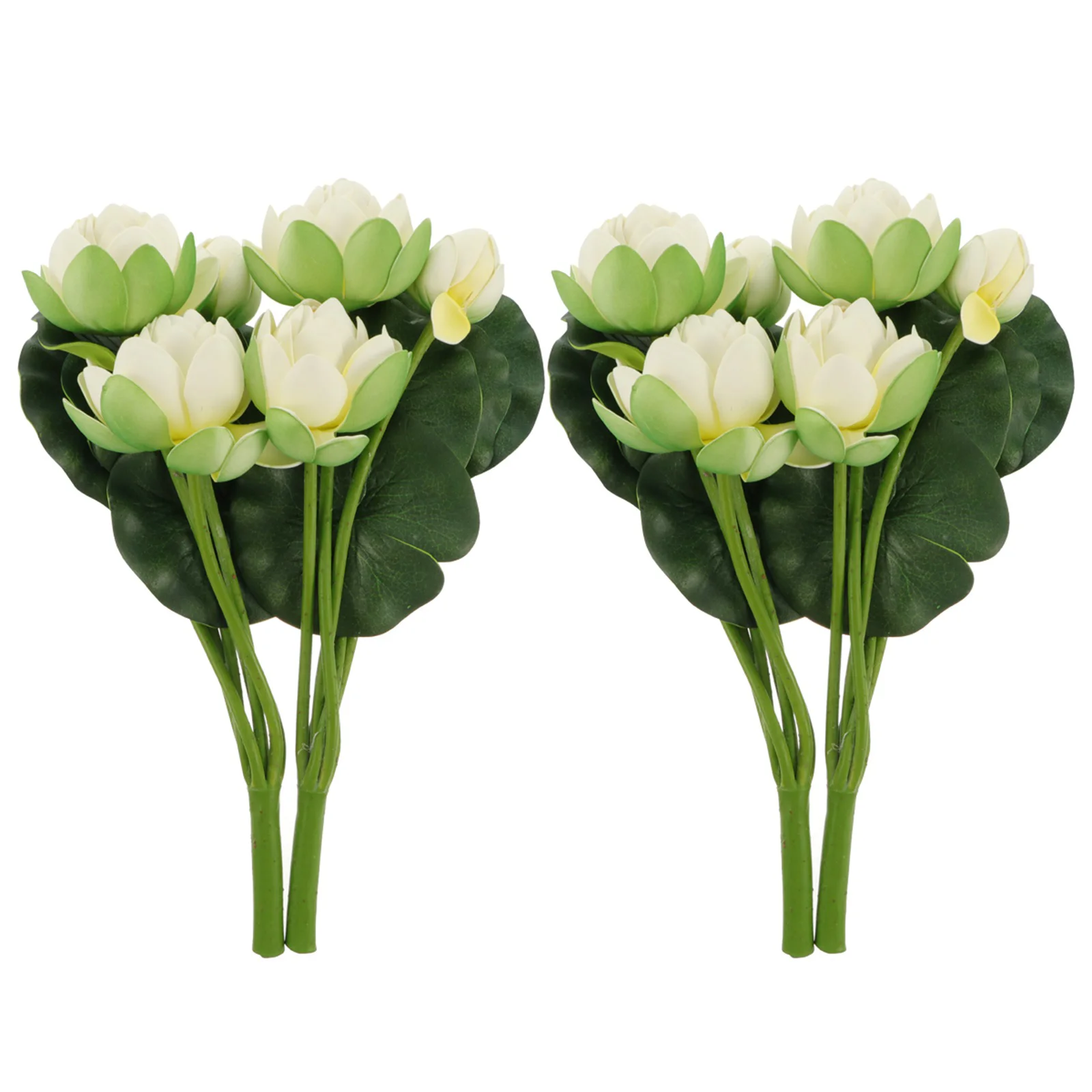 Купи Flower Lotus Artificial Fake Decoration Bouquet Wedding Flowers Faux Water Lily Arrangement Decor Pick Bouquets Branches за 373 рублей в магазине AliExpress