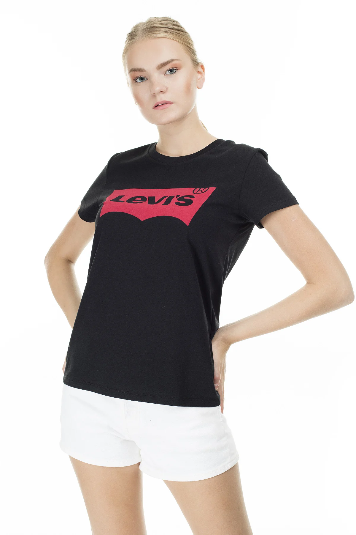 Женская футболка с принтом Levi's 173690201|Футболки| |