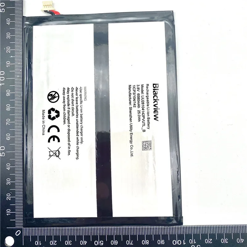 В наличии новая дата производства для Blackview TAB 70 аккумулятор Wi-Fi 6580 мАч LiU28104142PVUTL