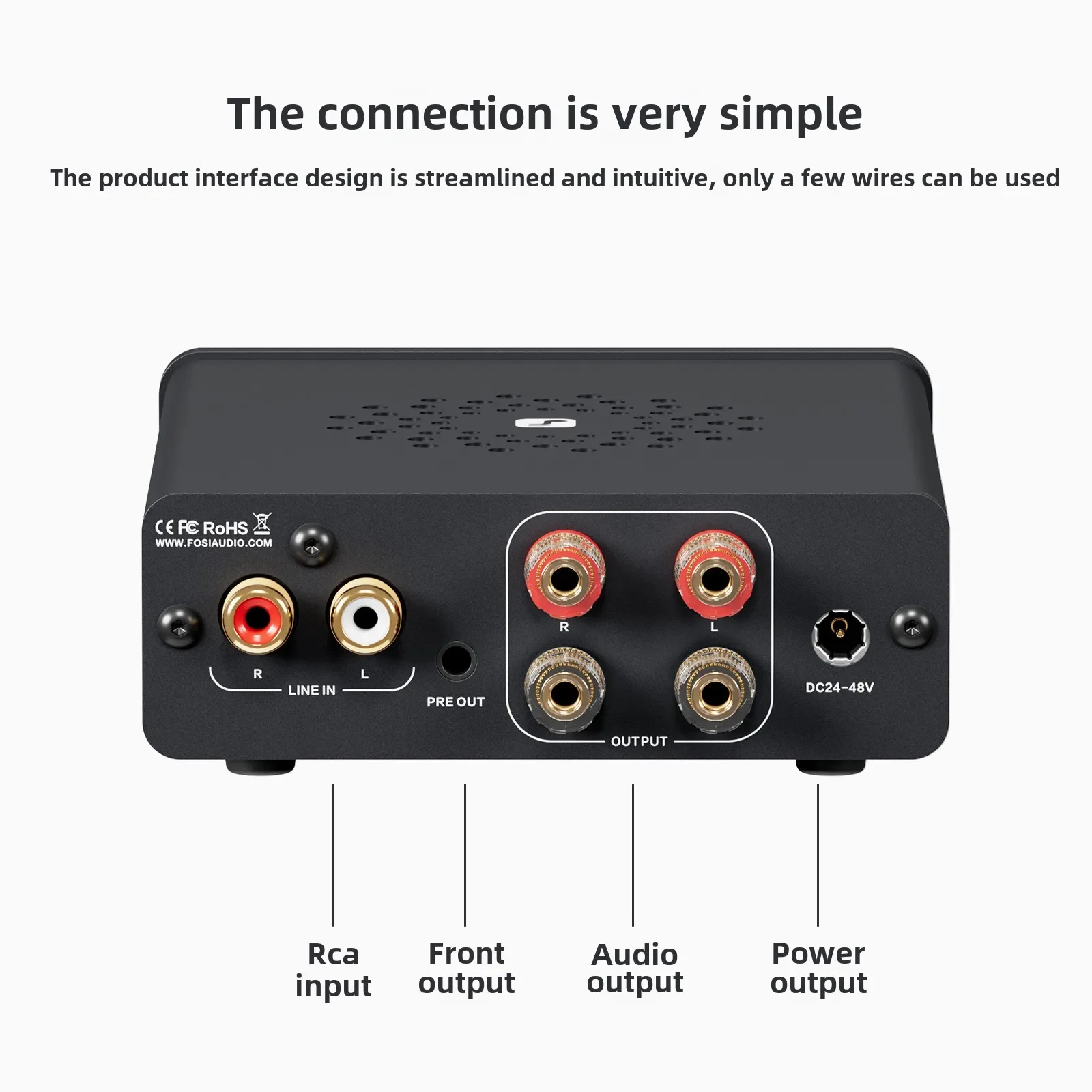 Усилитель мощности V3 Desktop Mini Pure