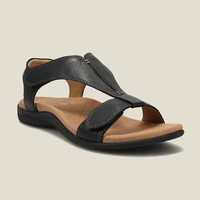 velcro sandals women summer beach sandals massage sole flats shoes peep toe female casual sandal wholesale 6 colors plus size 43