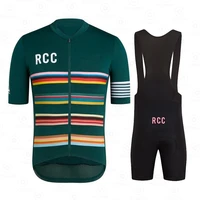 2022 new rcc bike uniform summer cycling jersey set road mtb bicycle wear breathable cycling clothing maillot ciclismo hombre