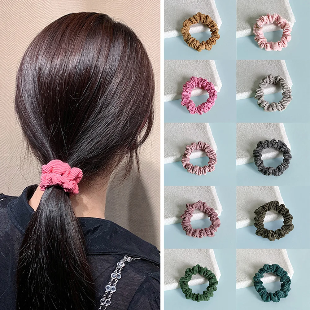 

Classic All-match Velvet Scrunchies Women Girls Elastic Hair Rubber Bands Accessories Tie Hair Ring Rope Lady Headdress Headwear