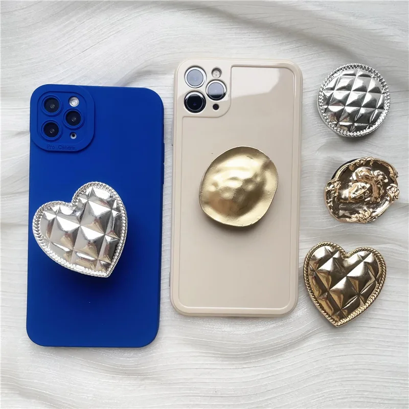 3D Гальванизированный металлический серебристый держатель-подставка для