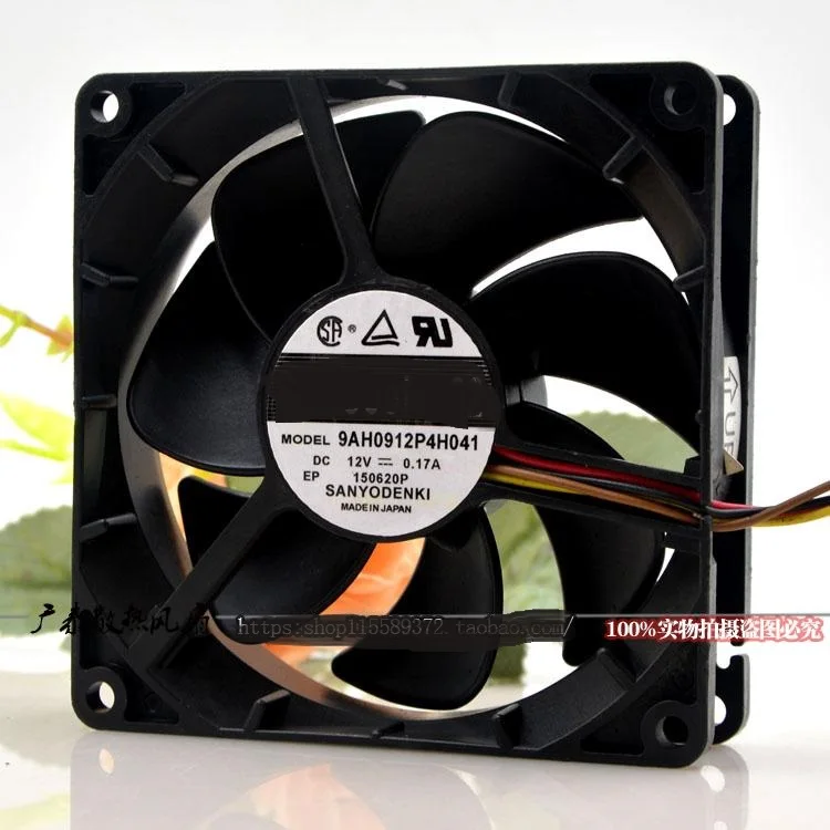

New original 9AH0912P4H041 9025 12V 0.17A 9CM PWM speed control mute chassis fan