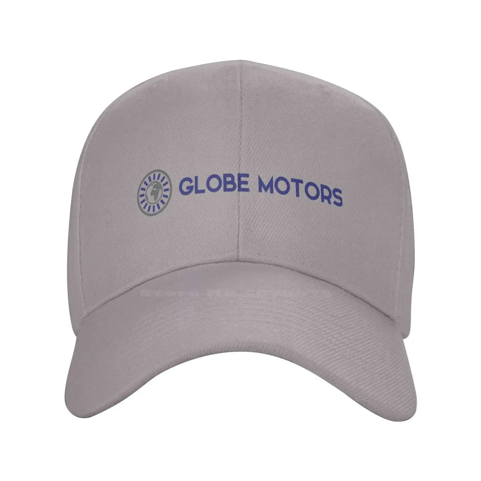 

Повседневная джинсовая бейсбольная кепка с принтом логотипа Globe Motors