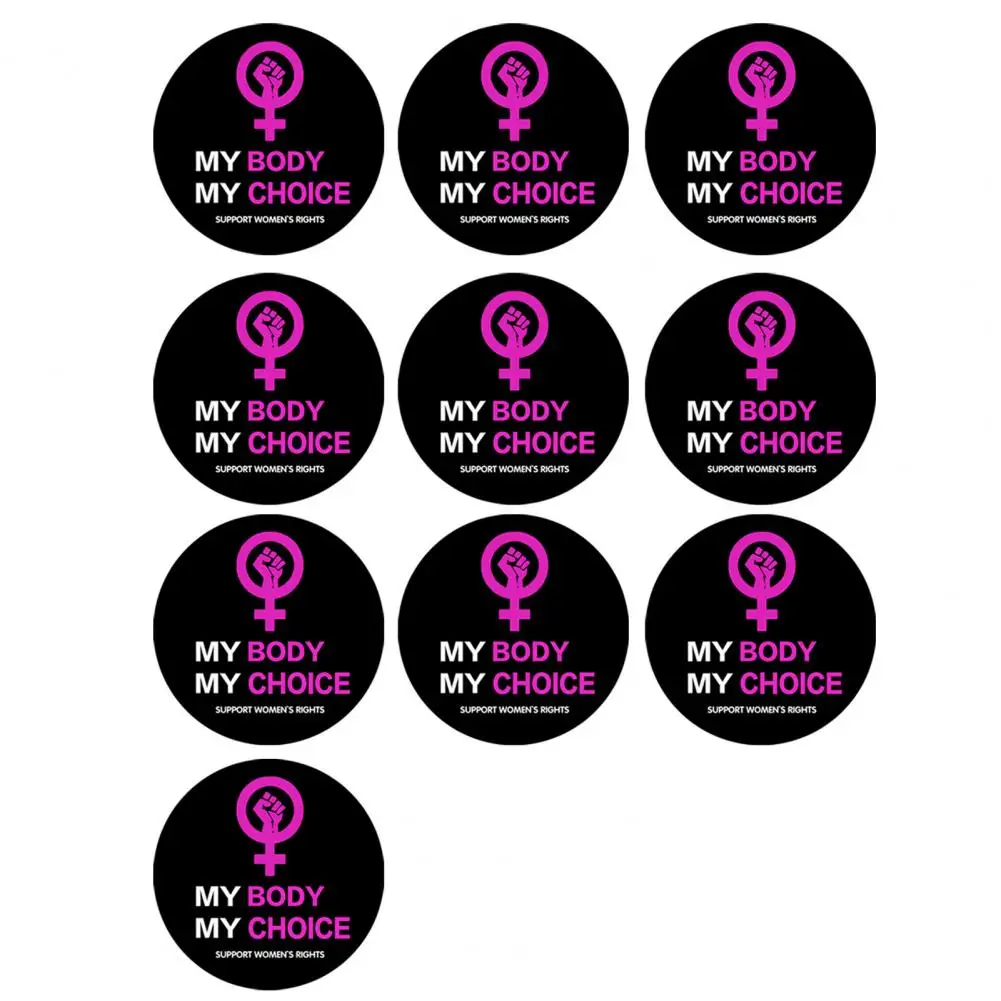

10Pcs/Set Durable Water Cup Skateboard Decorative Graffiti Stickers Feminism Stickers Party Supplies DIY Decoration