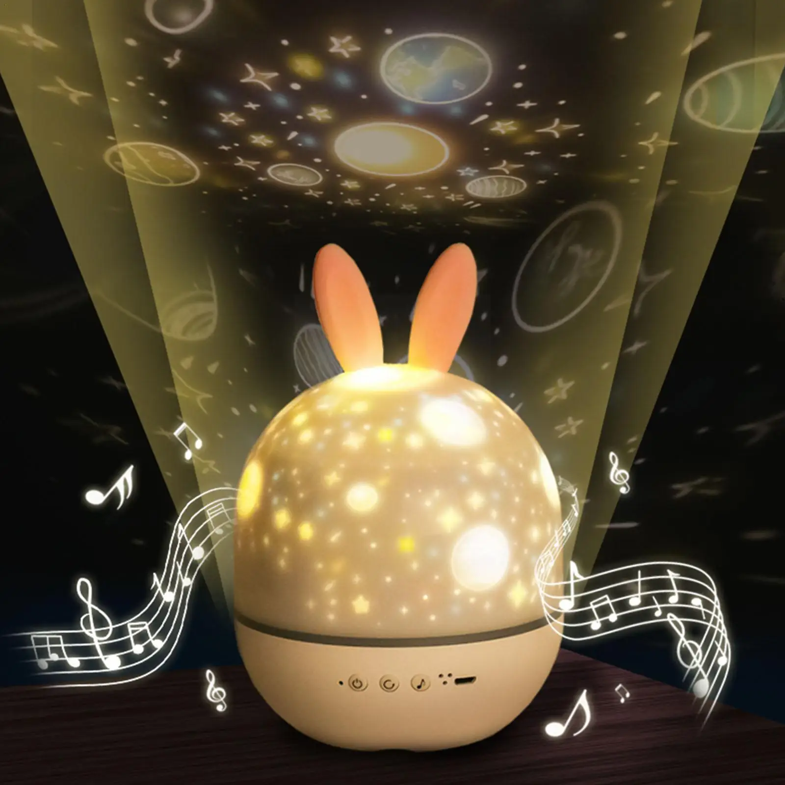 

4 Color LED Rotating Projection Lamp Starry Sky Romantic Projection Light Night Light Remote Controller Gift For Kids Home F4N4