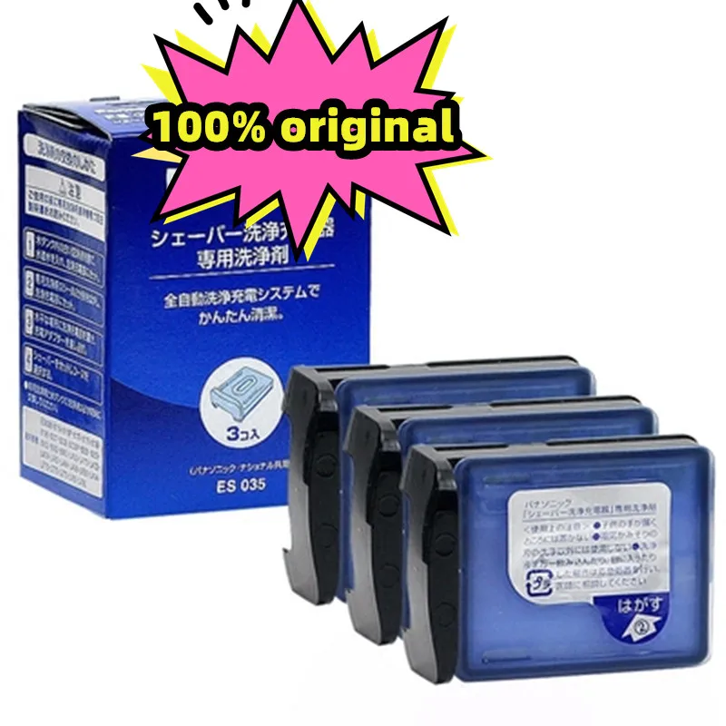 100% оригинальная бритва, чистящий лист для Panasonic WES035P ES-4L03 50 LA92 90 93 LT70, сменный чистящий лист