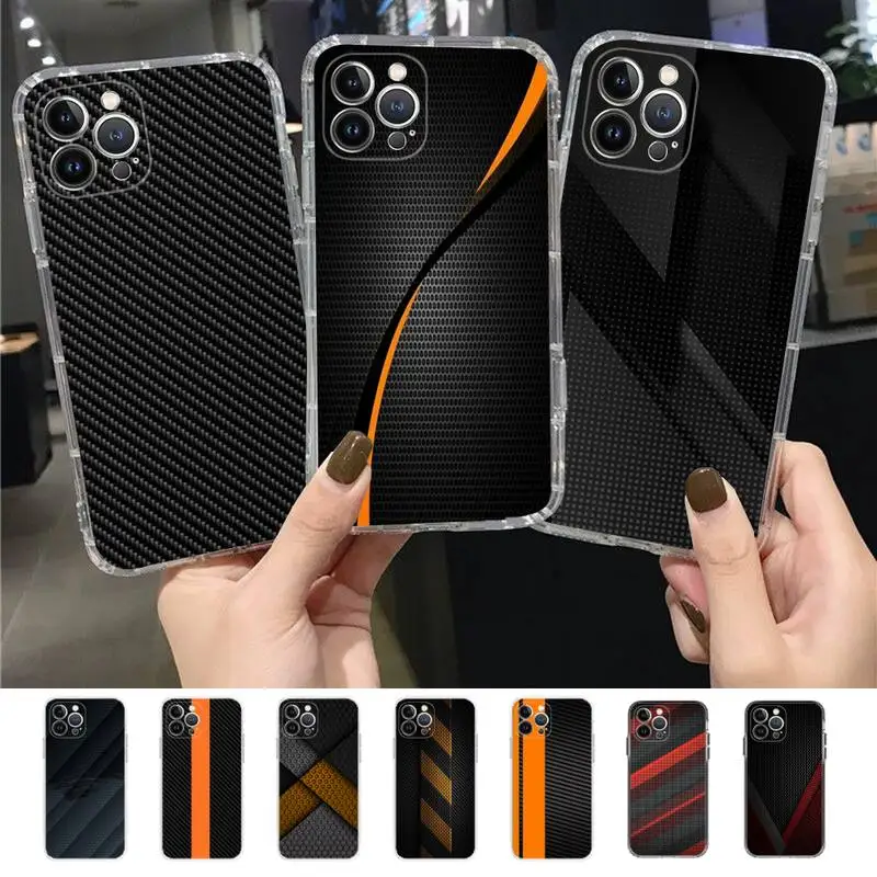 

Car Carbon fibre Phone Case for iPhone 11 12 13 mini pro XS MAX 8 7 6 6S Plus X 5S SE 2020 XR case