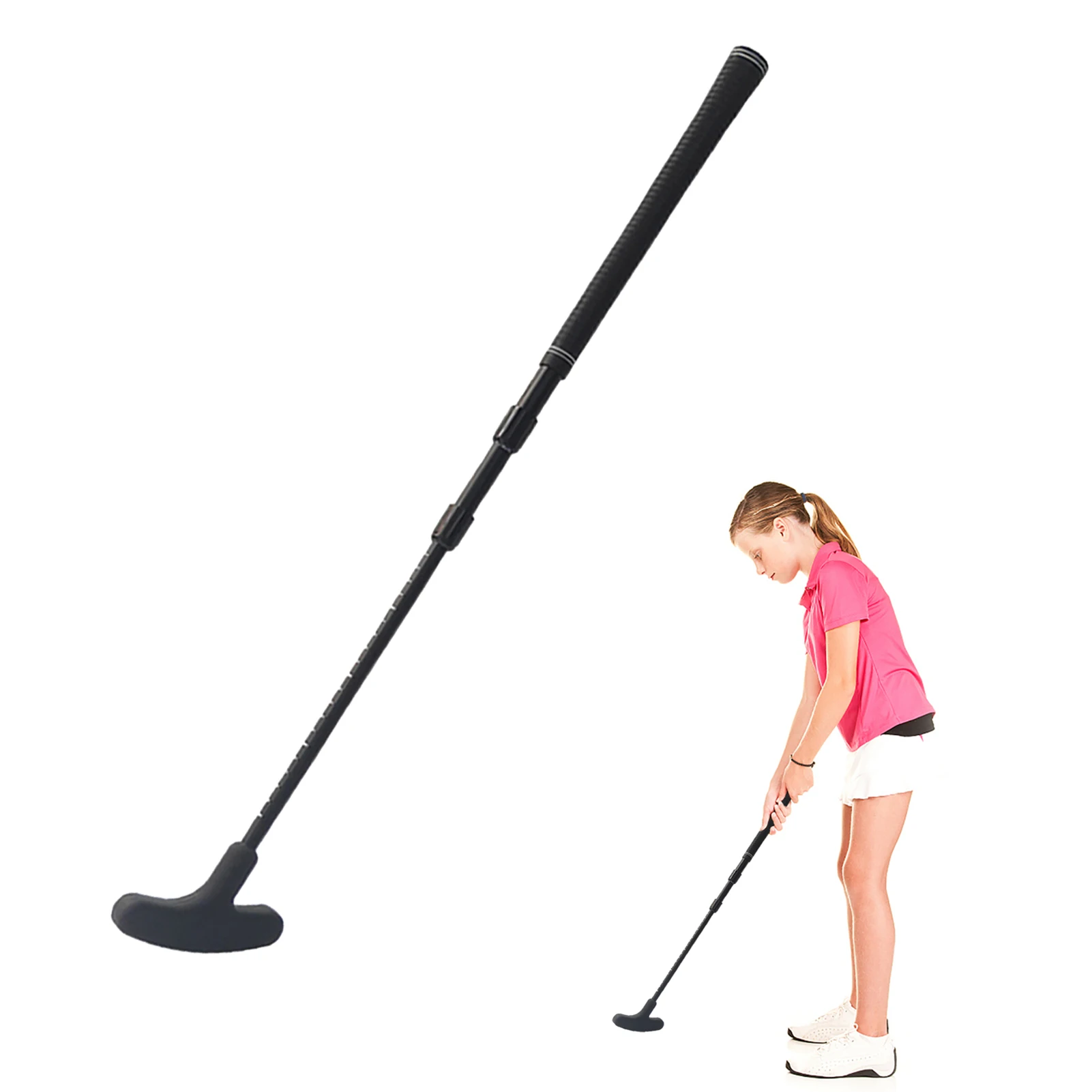 

Retractable Golf Trainer Club Adjustable And Study Shaft For All Golfers Golf Warm-Up Stick Indoor Practice Golf Training Aid