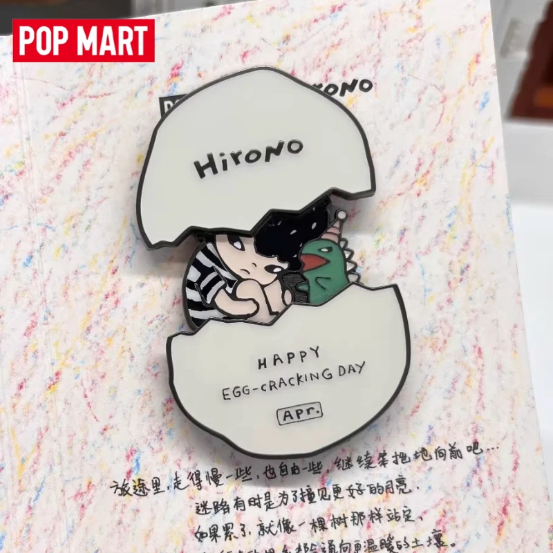 Фото Оригинальный значок POP MART April Hirono Birthday Badge, лимитированная серия, в наличии №1