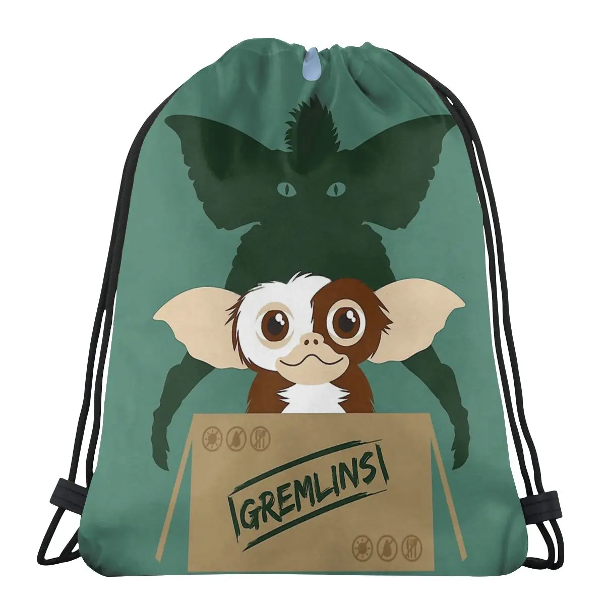 

Gremlins Gizmo Drawstring Bags Hiking Waterproof Storage Organize Bundle Pocket Rope Bag