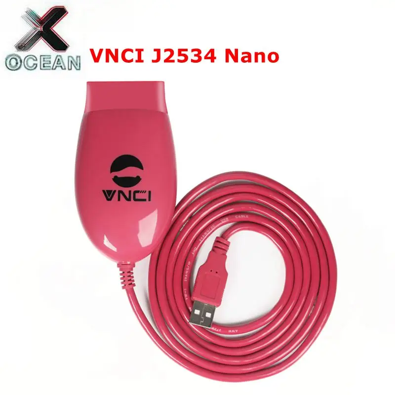 

2023 VNCI J2534 Nano Compatible with J2534 Passthru IDS HDS TIS Forscan SDD & ELM327 Diagnose J1979 Vehicles