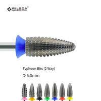 6 0mm typhoon bits2 way wilson carbide nail drill bit