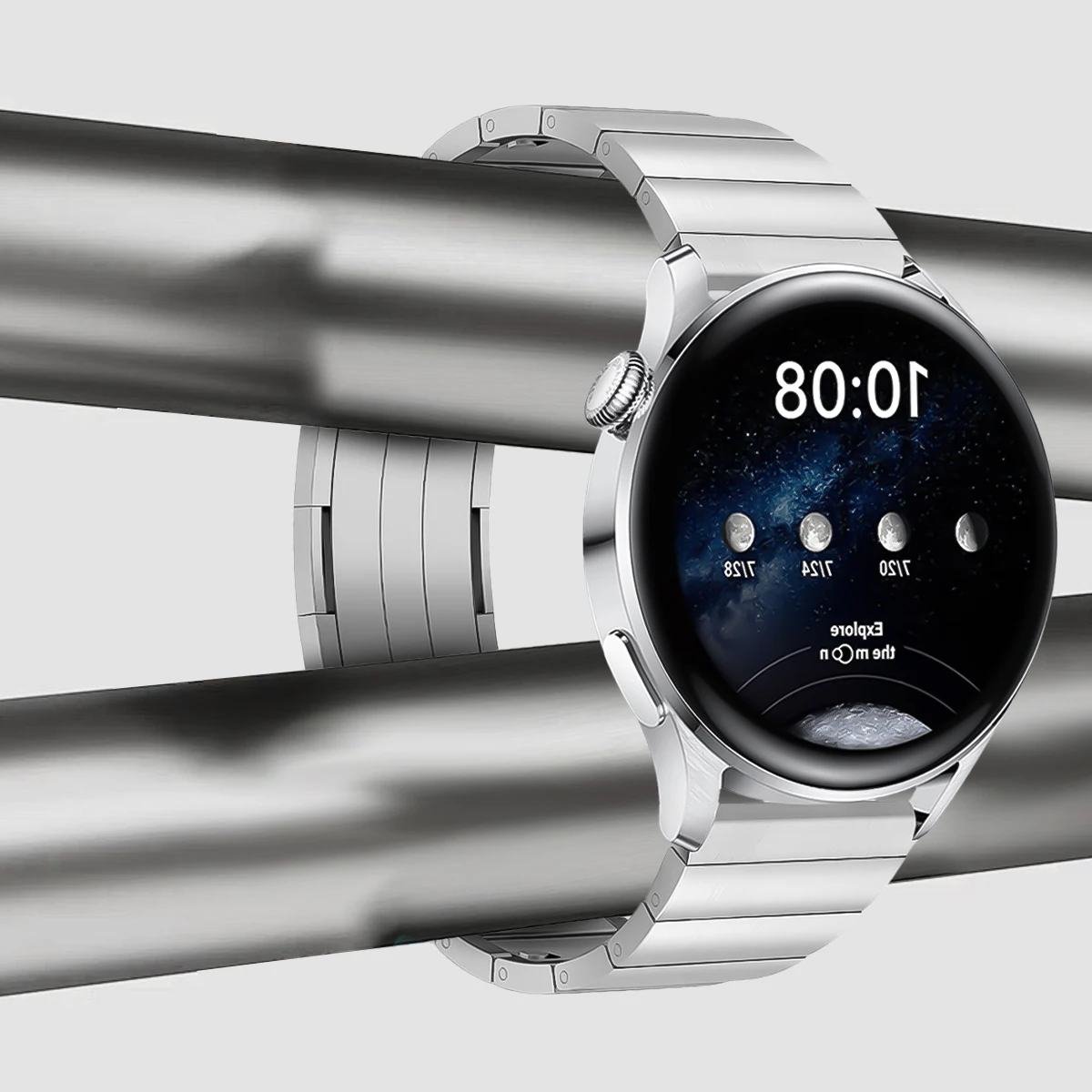 Фото Роскошный металлический ремешок с быстрым звеном 22 мм для Huawei Watch GT5 GT4Pro 3Pro Браслет из нержавеющей стали 46 мм для Huawei GT 5 Pro 46 мм №4