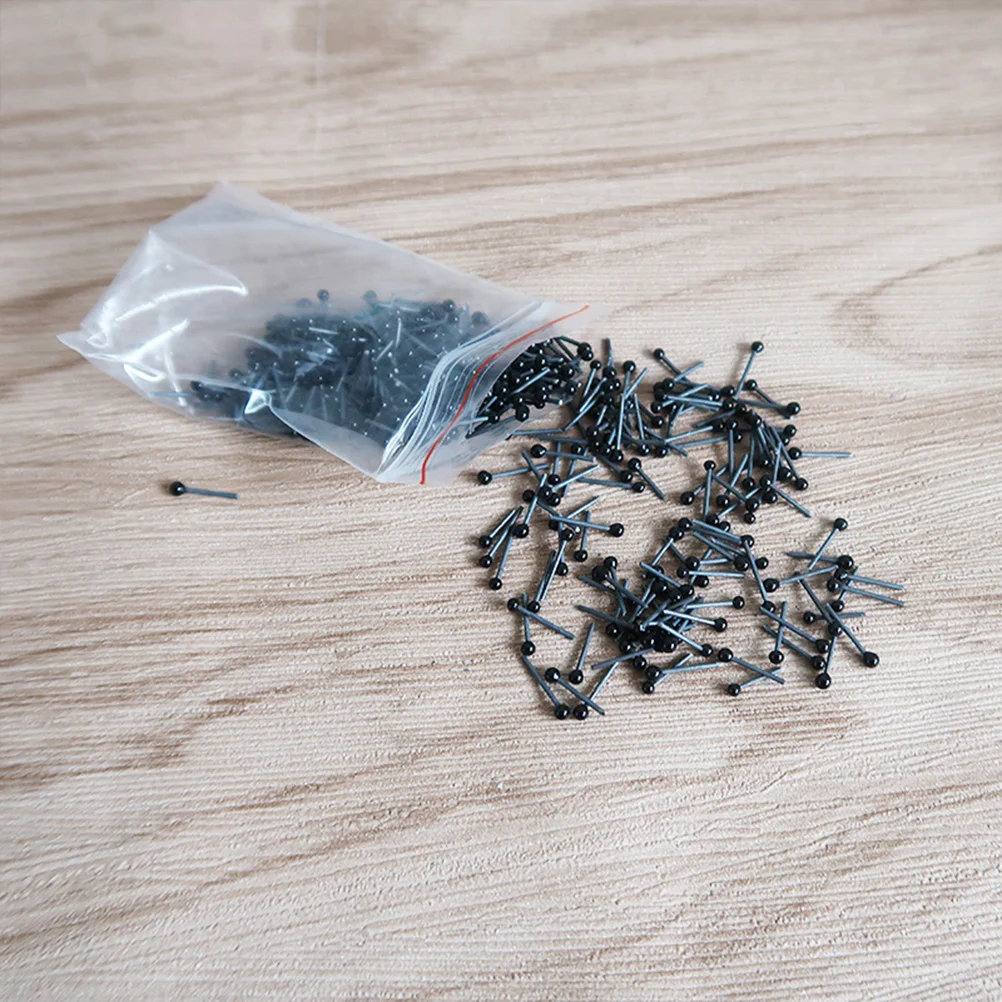 50 пар DIY глаза животных черные стеклянные для плюшевые игрушки Скрапбукинг