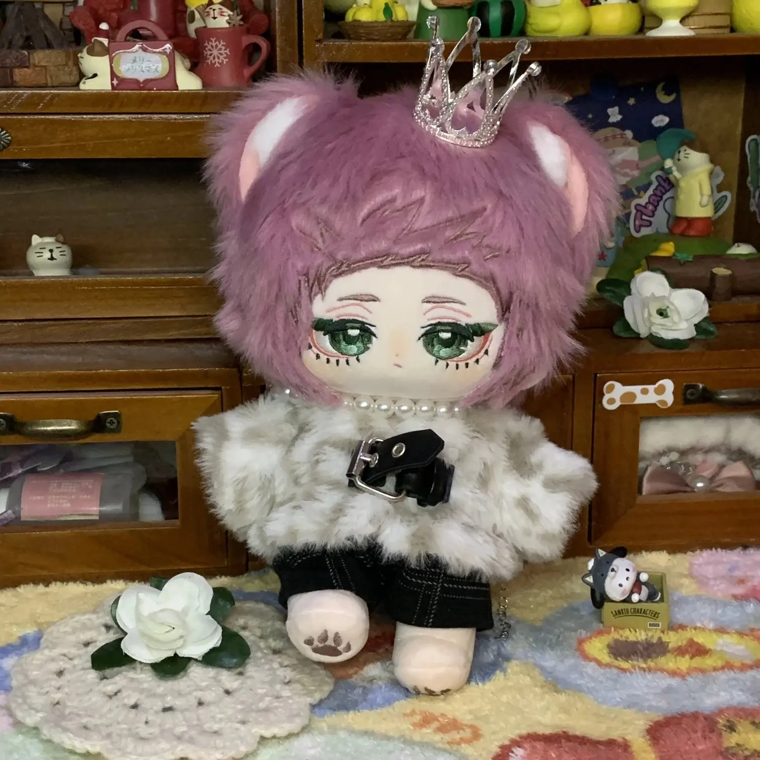 Предварительная продажа синий замок Mi Shi Ya хлопковая мягкая кукла игрушка для