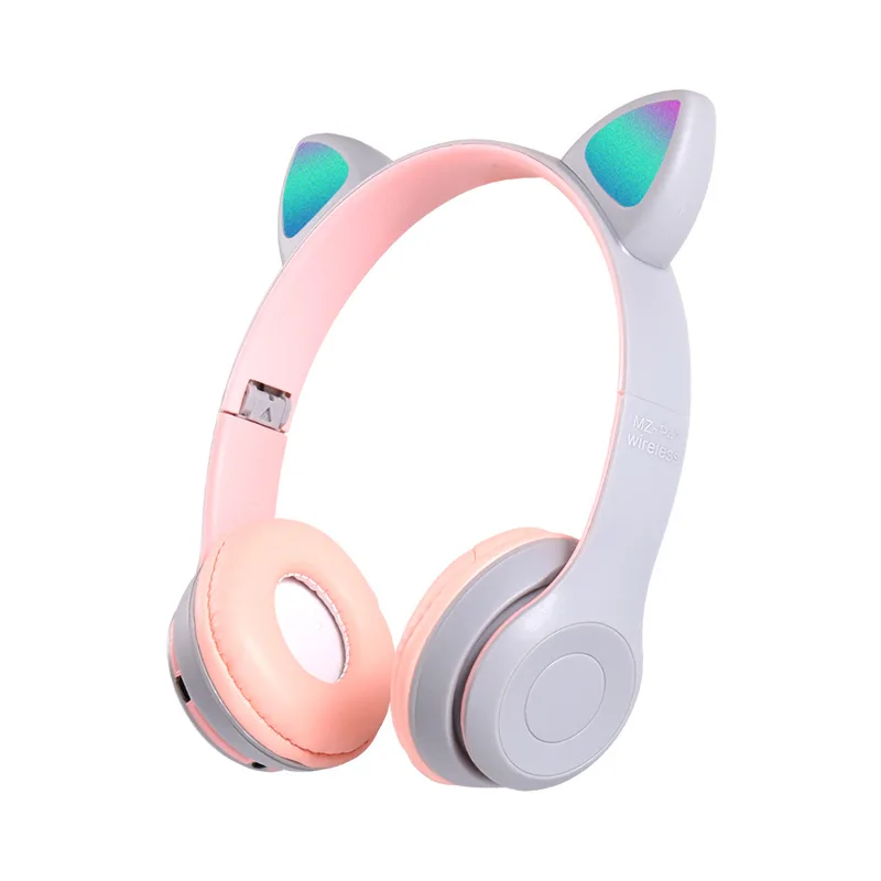 

Casque d'écoute sans fil Bluetooth B39, 3.5mm, écouteurs avec carte colorée lumineuse, jeu, sport, Support de téléphone portable