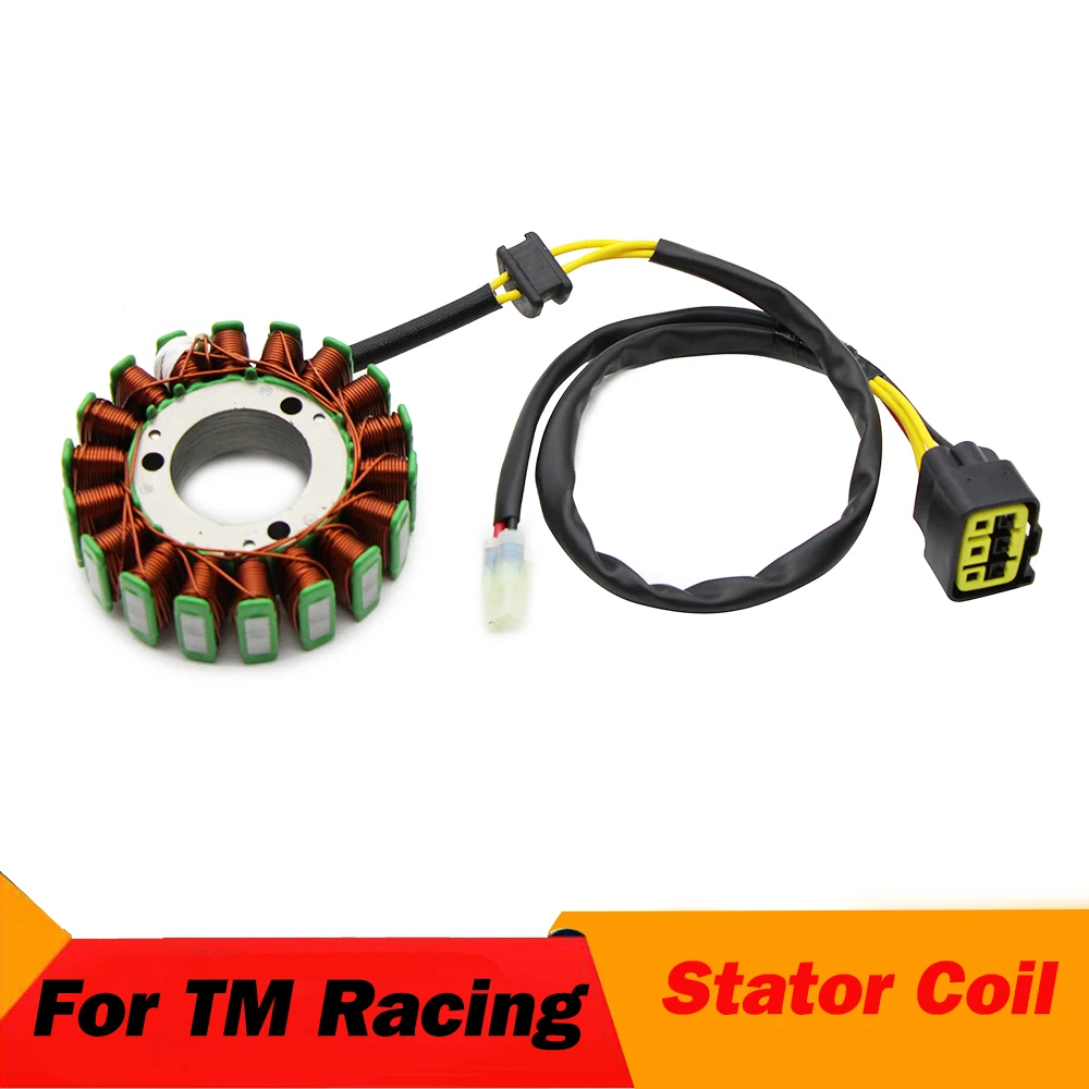 Для мотоциклетного генератора TM Racing KOK YS 9022 KOK/SUMI F15551.02 4temps EN250 EN300 MX250 MX300, аксессуар для катушки статора