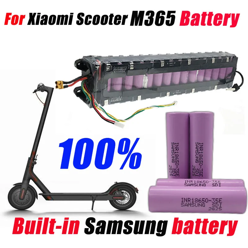 

For Xiaomi M365 Scooter Battery 20AH Rechargeable Batterie Samsung 36v Battery Pack 30ah Electric Scooter Li Ion Baterias 10AH