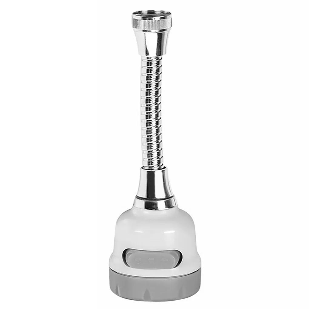 

360 Degree Adjustment Kitchen Faucet Extension Tube Bathroom Extension Water Tap Water Filter Foam Kitchen Faucet Accessories
