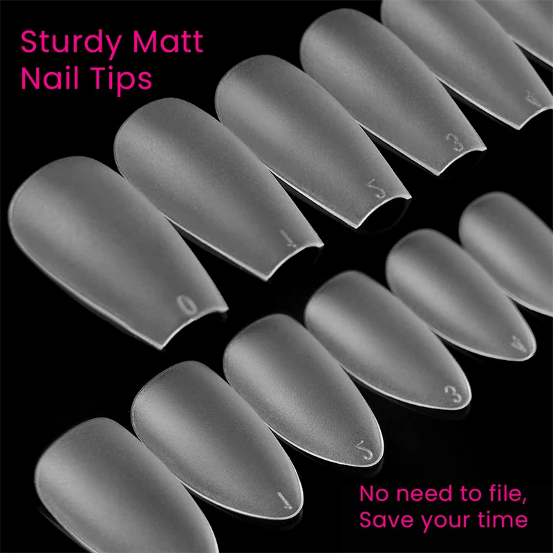 

NCUBE 300 шт. искусственные ногти XXL накладные ногти Мягкий гель для ногтей XL короткий гель миндаль квадратные накладные ногти капсулы