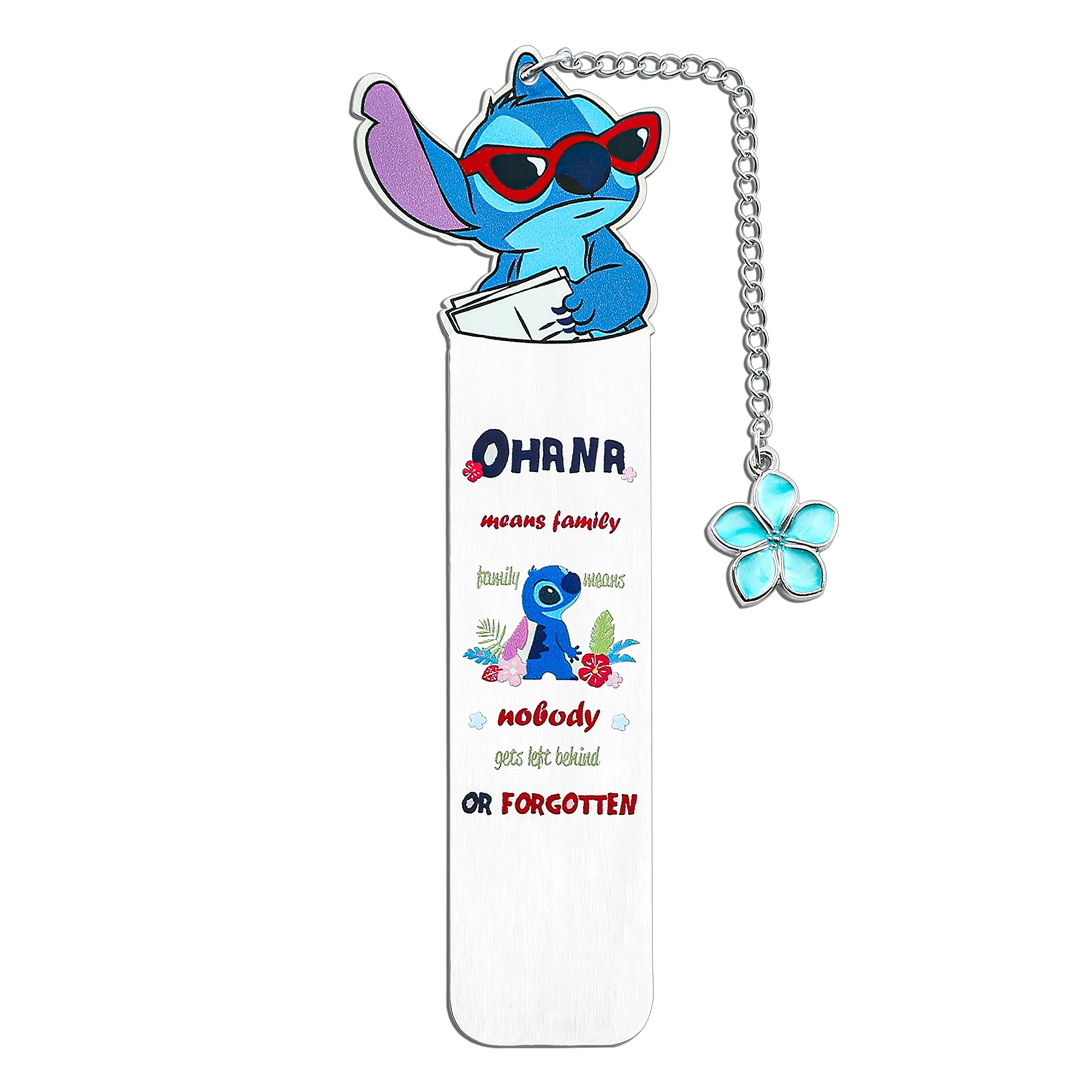 Наклейки-закладки для книг в виде цветов